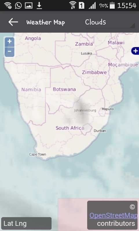 Weather South Africa скриншот 2