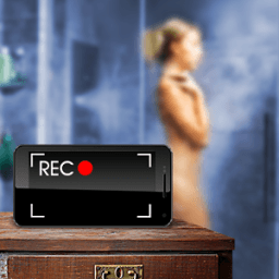 ikon kamera video yang tersembunyi