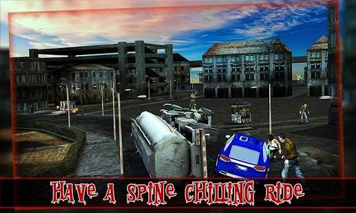 Zombie Escape Driving 3D screenshot 1