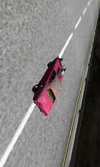 Punctured Car Racing screenshot 4