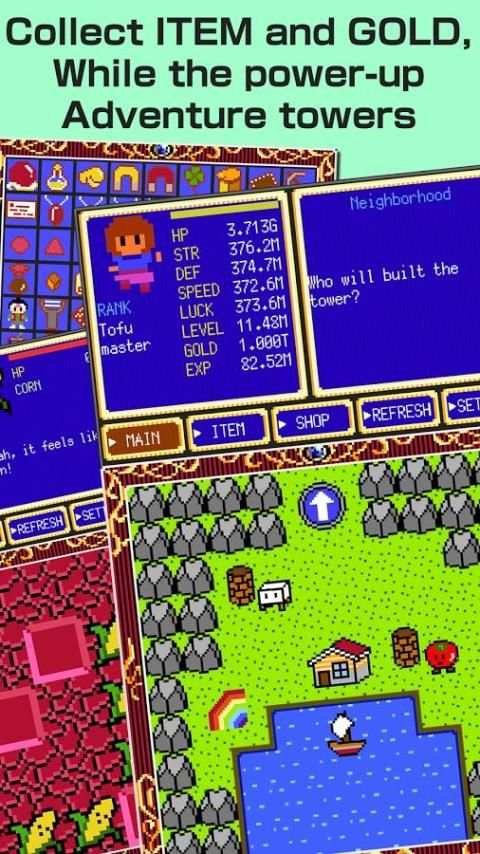 Clicker Tower RPG 3 скриншот 3