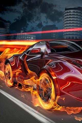 3D Speed Racing Car screenshot 1