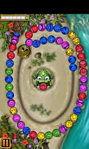 Monster Zuma Deluxe screenshot 1
