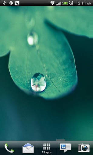 Water Drop LiveWallpaper screenshot 2