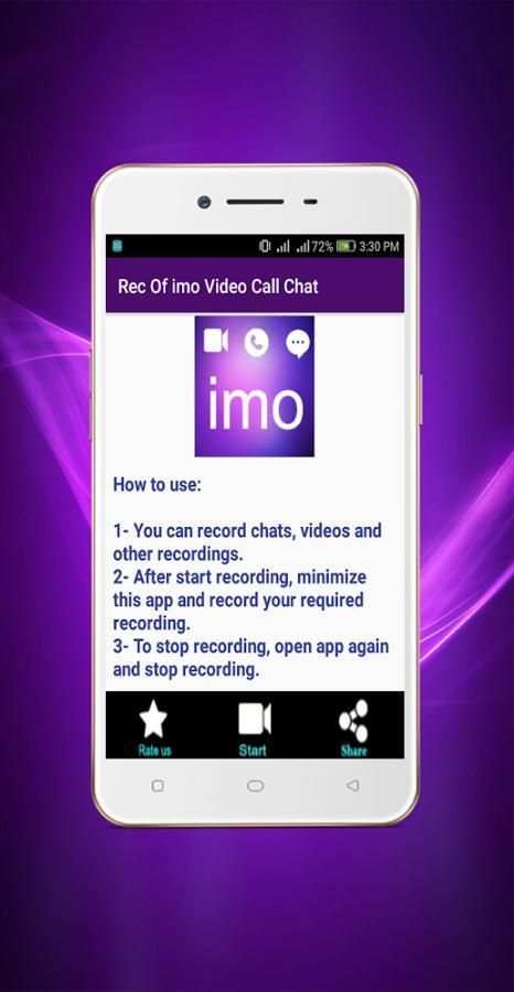 Rec Of imo Video Call Chat screenshot 3