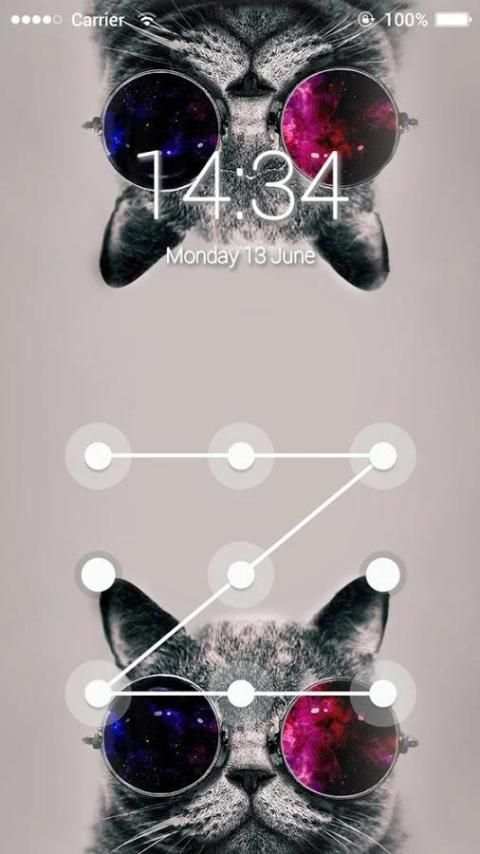 Fancy Screen Lock Cat स्क्रीनशॉट 2