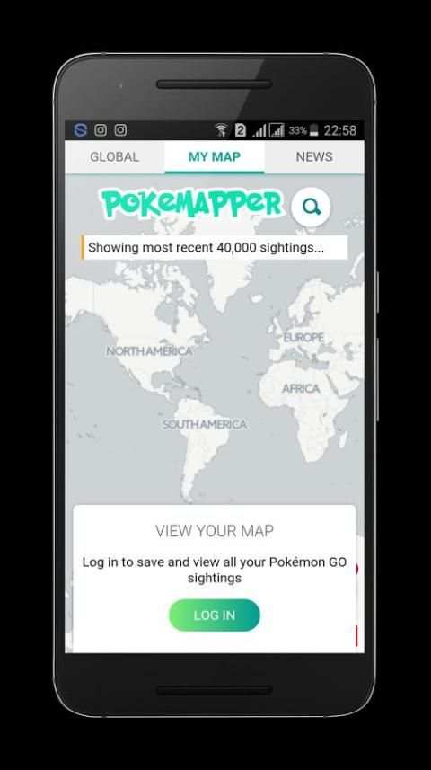 Go Map for Pokemon Go 1 تصوير الشاشة