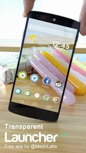 Transparent Launcher Camera скриншот 1