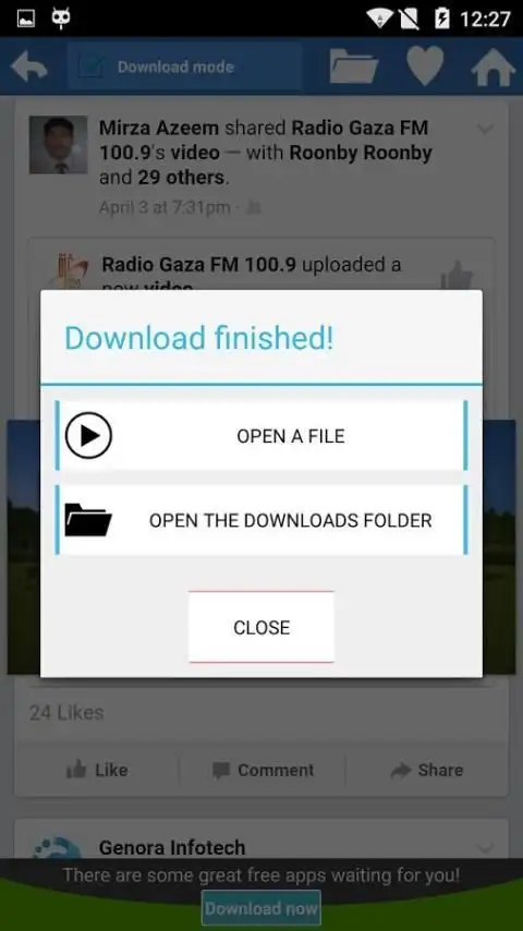 VideoLoader For Facebook screenshot 3