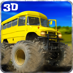 Big Bus Driver Hill Climb 3D иконка