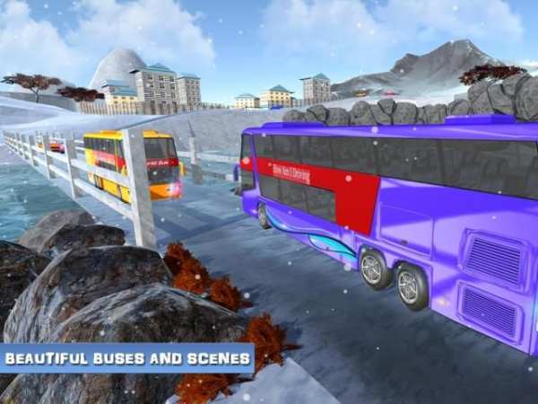Tour Coach Bus Driver Sim 2016 скриншот 9