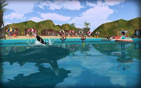 Shark Attack Simulator 3D скриншот 1