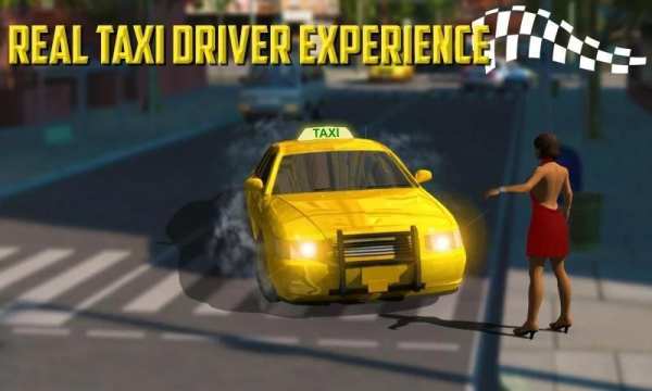 Taxi Driving Frenzy स्क्रीनशॉट 1