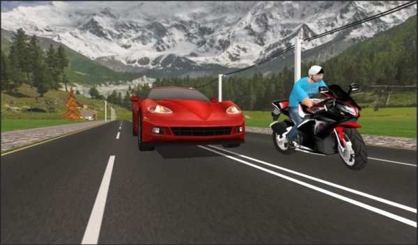 Highway Speed Bike Racing screenshot 2