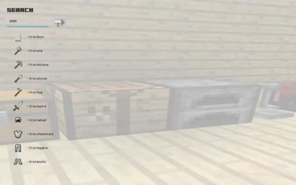 Crafting recipes for Minecraft screenshot 1