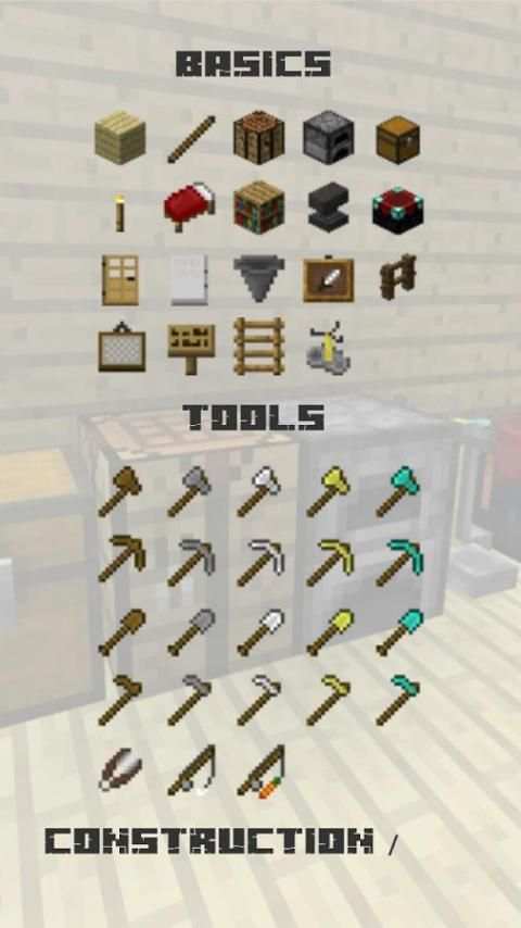 Crafting recipes for Minecraft screenshot 15