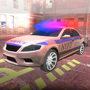 Police Car Parking Driver 3D أيقونة
