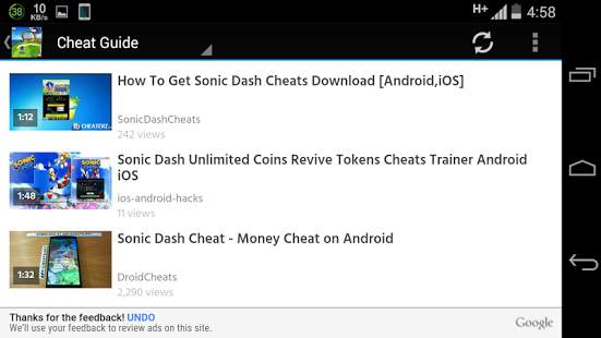New Sonic Dash Guide скриншот 4