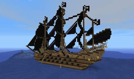 Pirate Ship Ideas Minecraft 3 تصوير الشاشة