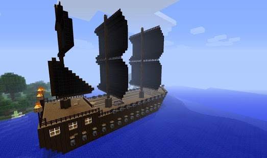 Pirate Ship Ideas Minecraft 4 تصوير الشاشة
