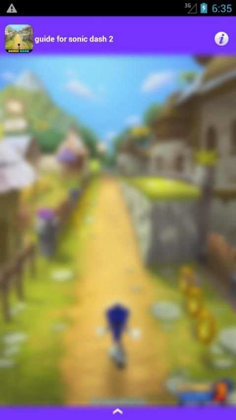 guide for sonic dash скриншот 2