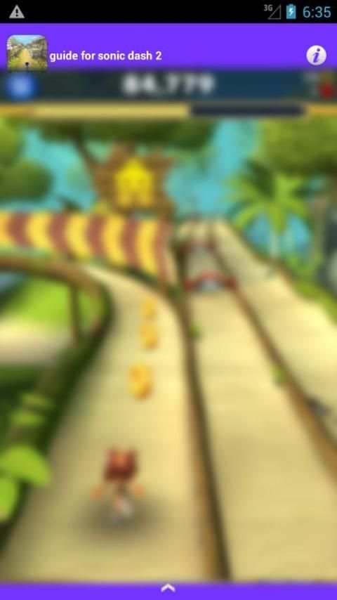guide for sonic dash скриншот 1