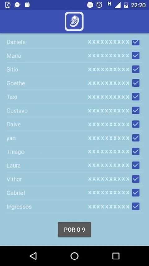 9 Contatos screenshot 2