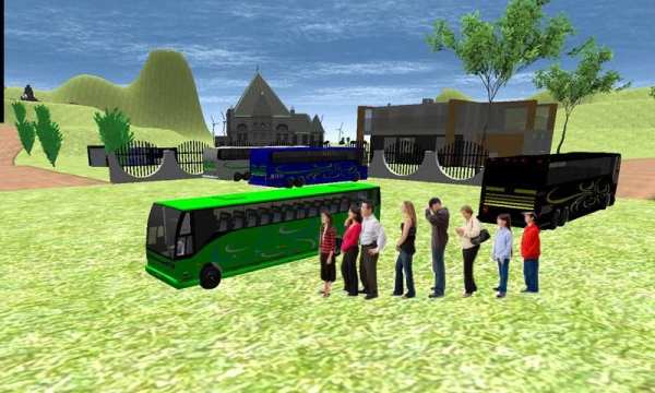 bus umum tugas sopir 3D screenshot 6