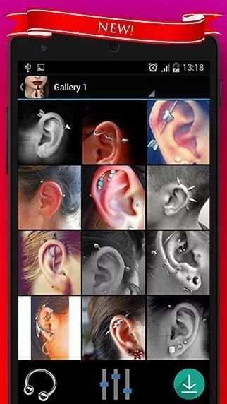 Piercing Camera Photo editor स्क्रीनशॉट 8