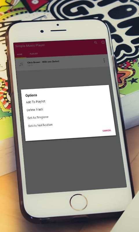 Simple Music Player 1 تصوير الشاشة
