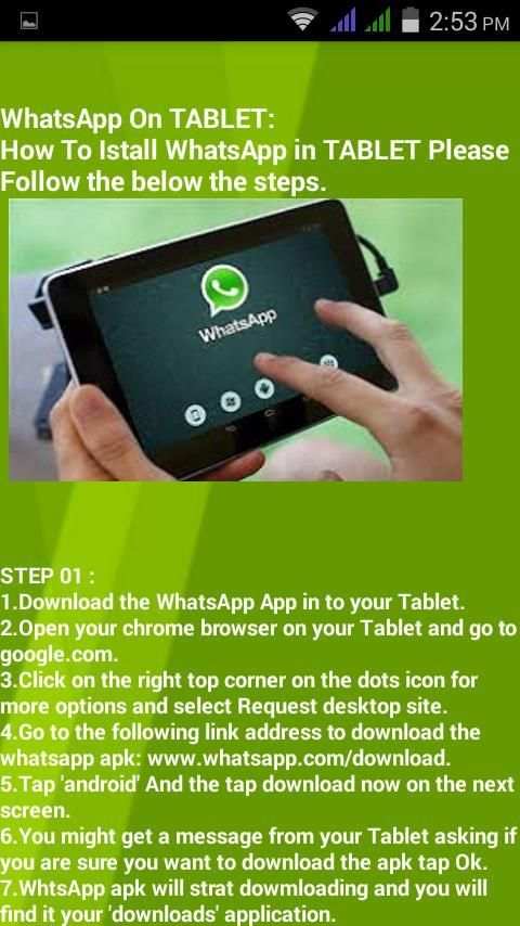 Install Whatsap on MOB and TAB screenshot 10