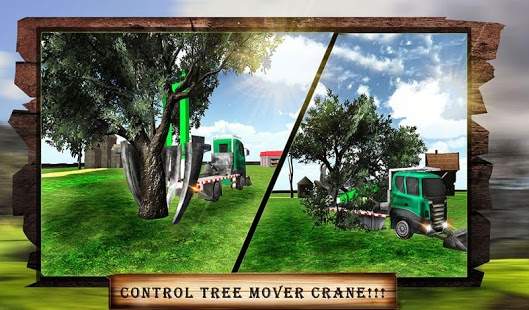 Farm Truck Tree Mover Sim 2015 screenshot 3