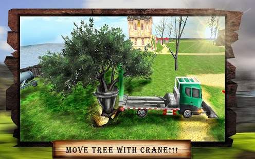 Farm Truck Tree Mover Sim 2015 screenshot 14