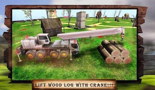 Farm Truck Tree Mover Sim 2015 screenshot 4