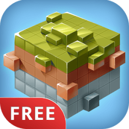 Crafting Game Cube Island 3D أيقونة