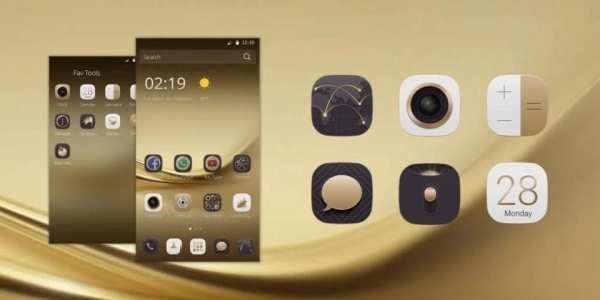 Gold Love Theme screenshot 4