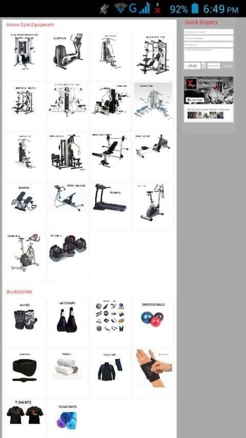 Gym Equipment Shop Dubai - UAE screenshot 1