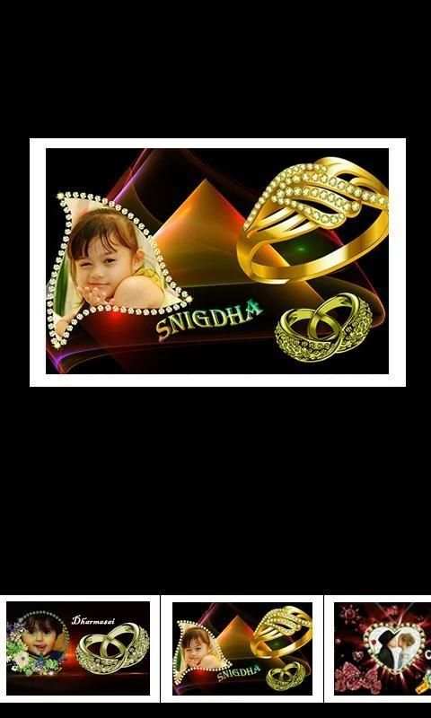 Diamond Photo Frames स्क्रीनशॉट 2