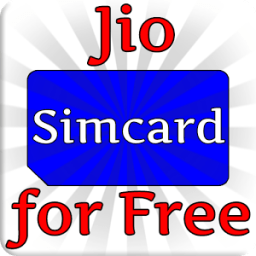 FREE 4G jio sim card أيقونة
