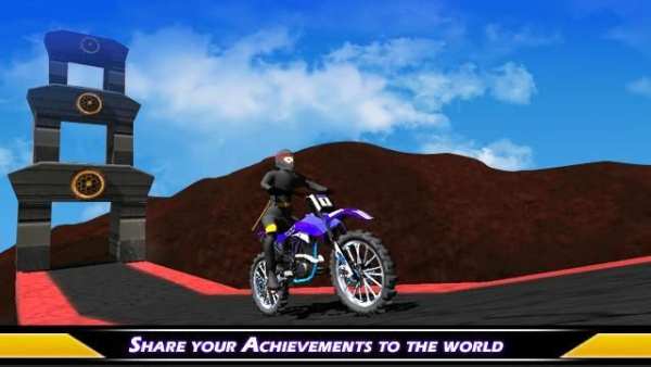Ninja Bike Stunt screenshot 4