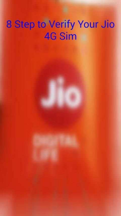 Fast Verify 4G Jio Sim screenshot 2