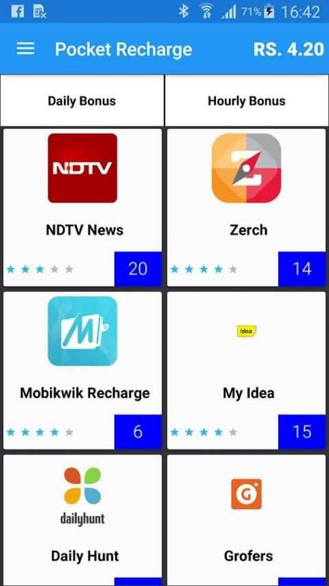 Pocket Free Recharge (Free) स्क्रीनशॉट 4