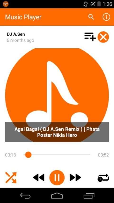 Music Player screenshot 3