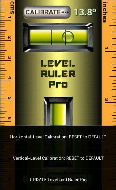 Level & Ruler Pro (Free) скриншот 1