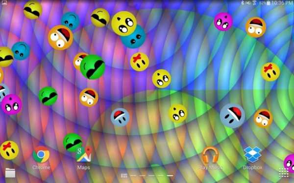 Fun Smileys Live Wallpaper screenshot 2