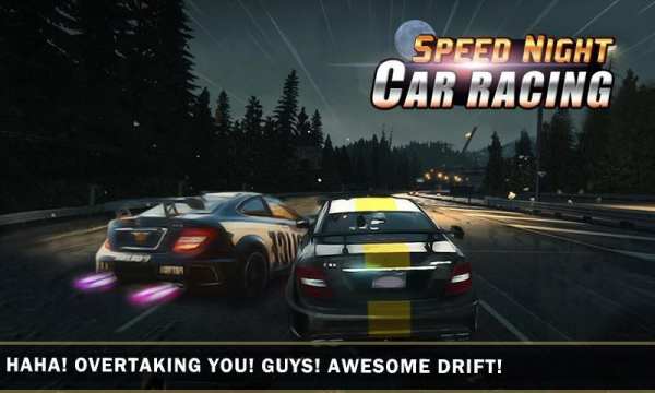 Speed Night Car Racing screenshot 1