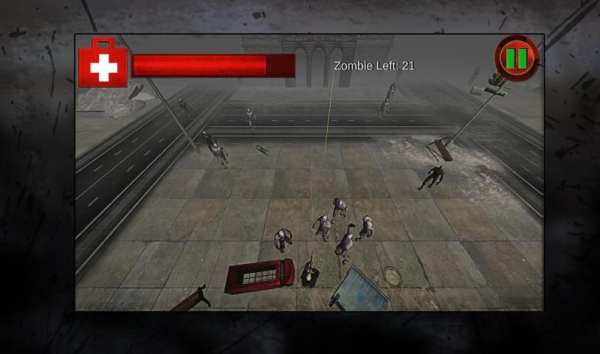 The Dead : Zombie Rush 3D screenshot 5