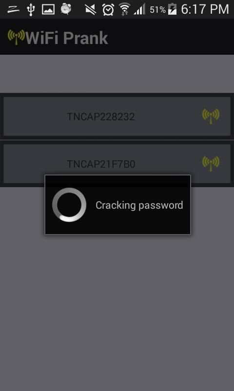 Wifi Password key hacker Prank screenshot 2