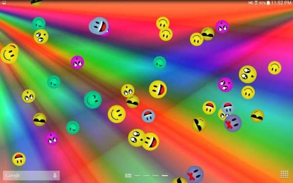 Fun Smileys Live Wallpaper screenshot 8