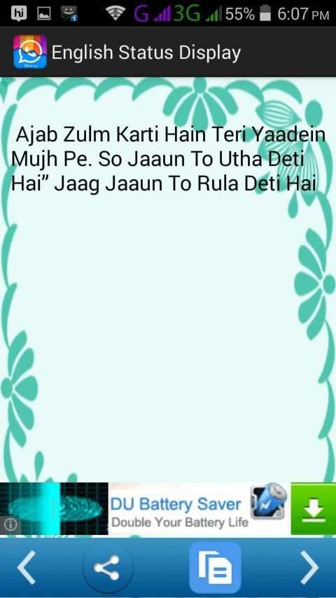 Latest 2016 Whatsapp Status screenshot 5